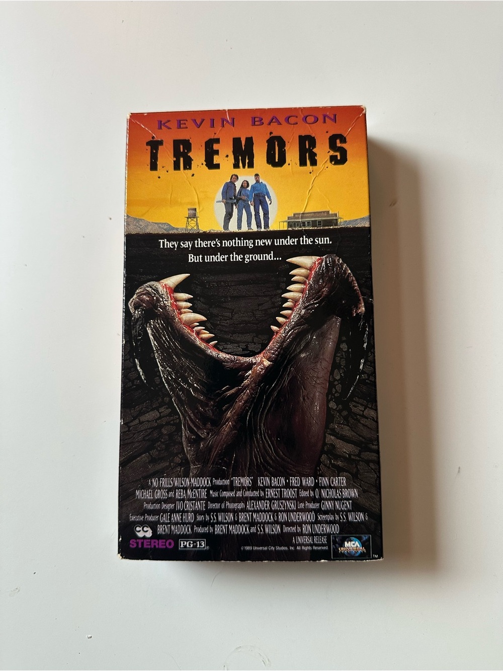 Tremors (VHS, 1990) Kevin Bacon